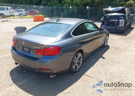 2018 BMW 440I z USA, uszkodzony, nr VIN WBA4W7C5XJAD29140